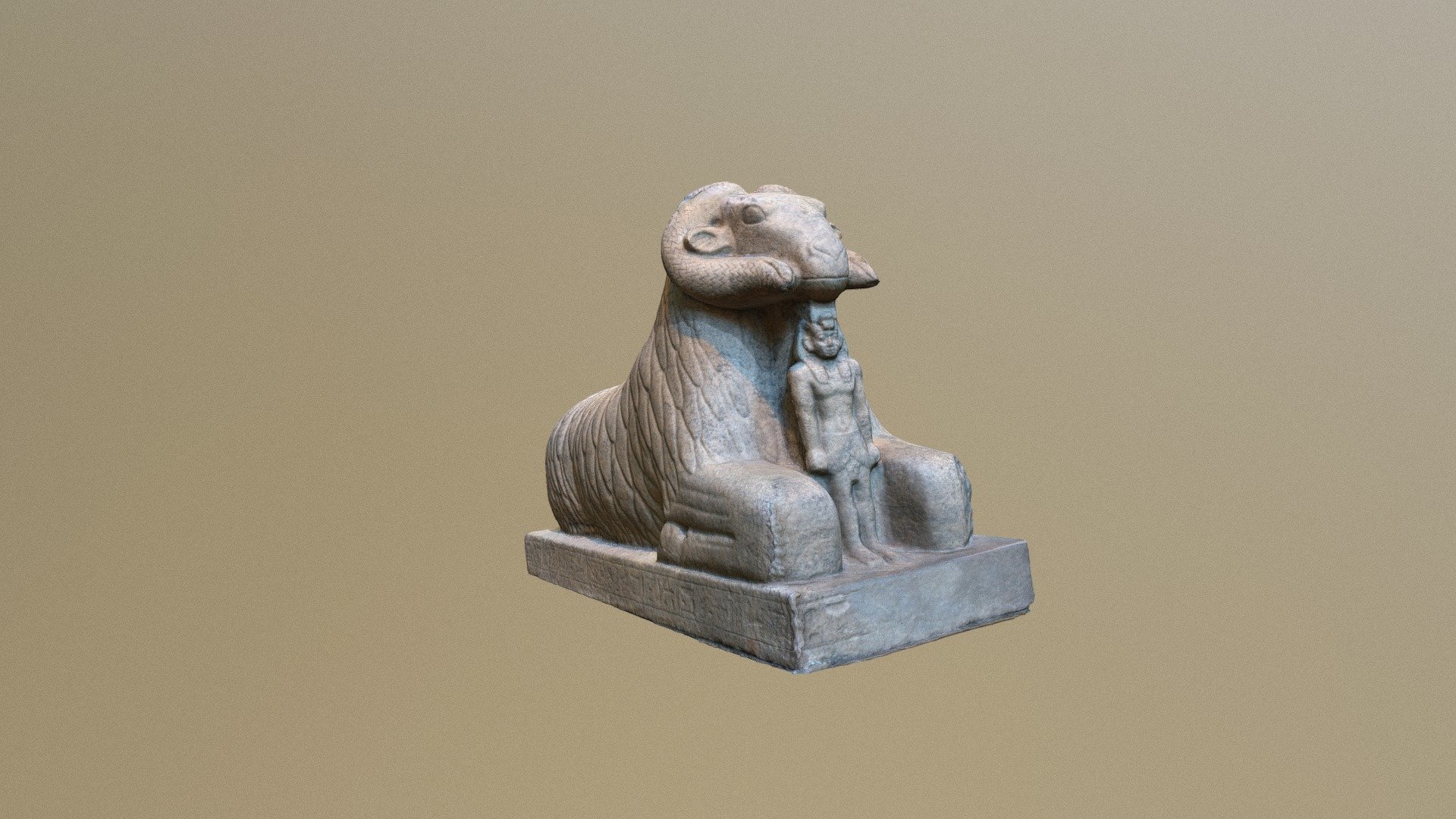 Statue-of-the-ram-of-amun