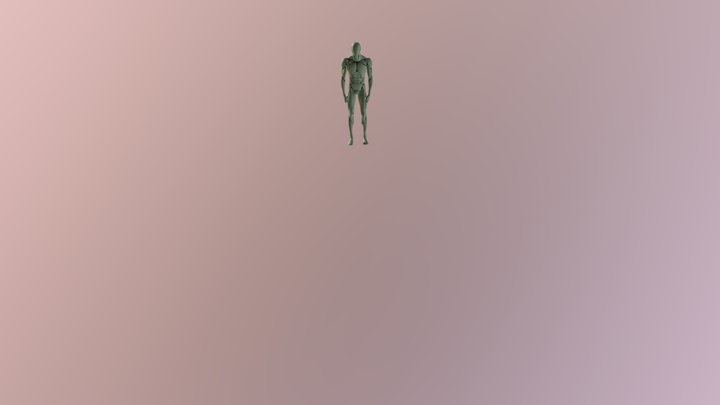 Animação de Personagem A1 [melhorado] - 2018.02 3D Model