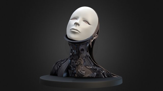 Liwan bust 3D Model