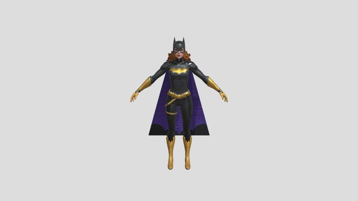 Gotham_Knights_Batgirl_V1_0_blend 3D Model