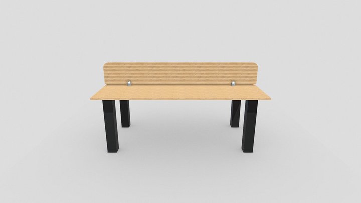 DESK OFFICE 3D Model