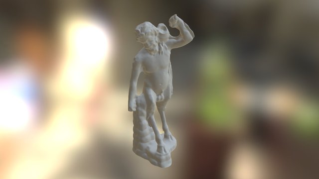 Statue Of Pan 3D Model