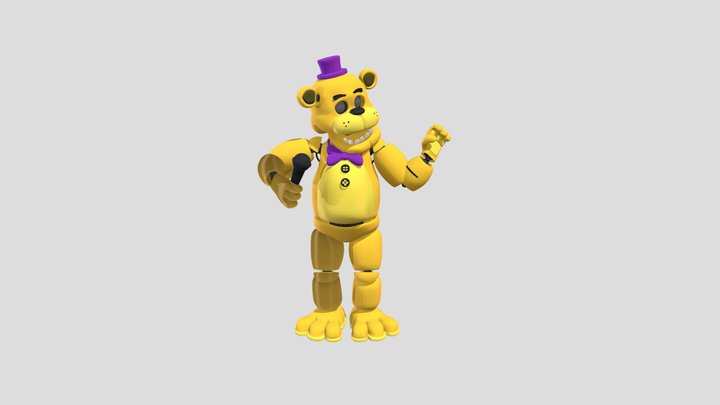 fnaf fredbear 3D Models to Print - yeggi