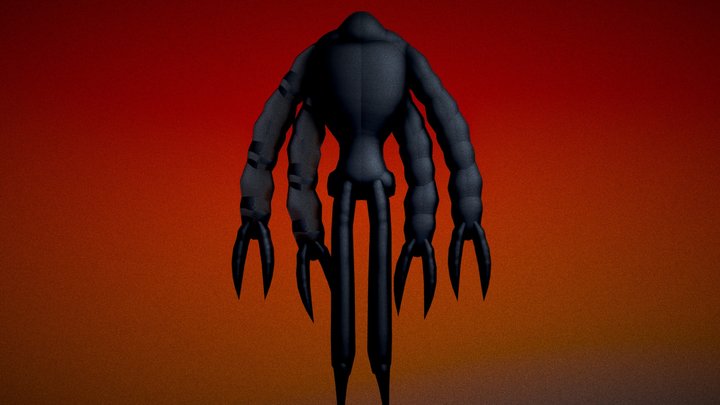 Hexapod Giant 3D Model
