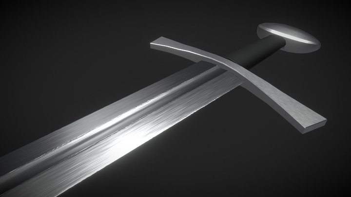 Arming Sword Type XII 3D Model