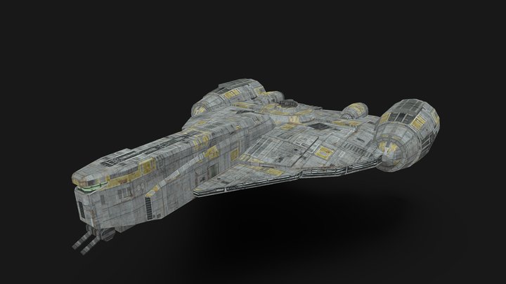 Corbeta Ligera NV YV 100 3D Model