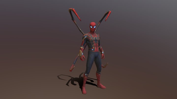 Iron Spider - Avengers: Infinity War 3D Model