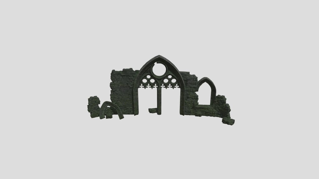 Destroyed Gothic Arch