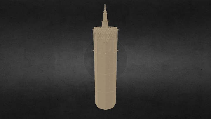 Micalet Valencia 3D Model