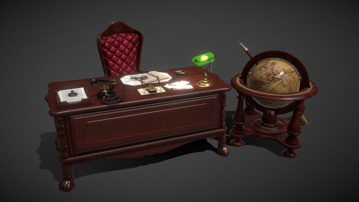 Office Pack | In Game - 3D Object 3D Model