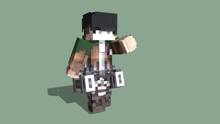 Attack on Titan (Shingeki no Kyojin) OC Skin Minecraft Skin