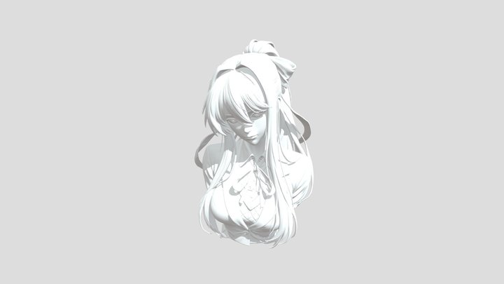 Doki Doki Literature Club Monica