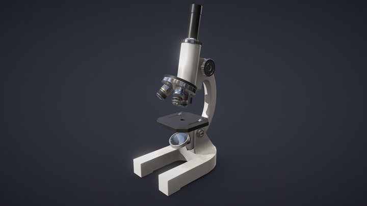 Microscope 3D Model