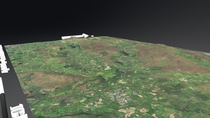 Glenade-Glencar, Co. Leitrim – Free 3D Model STL