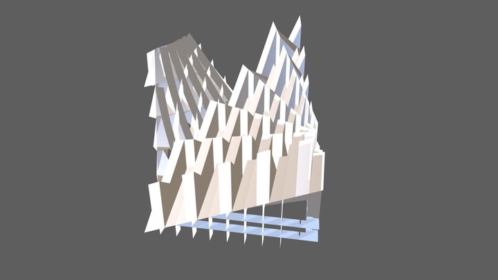 Digital Design Parametric Panels Model 3D Model