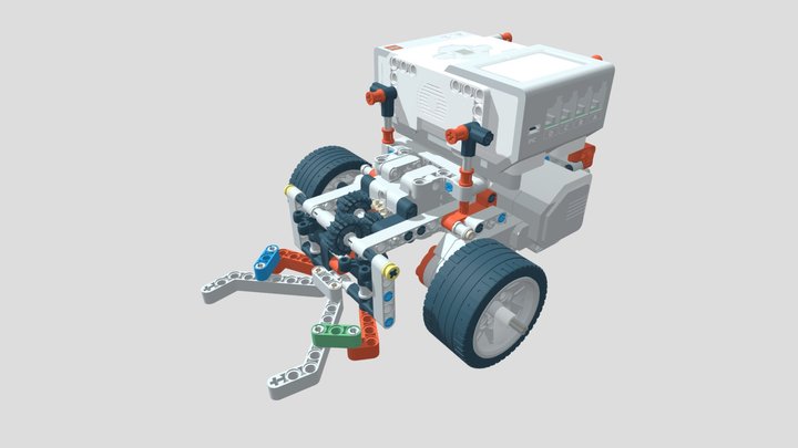 Lego Mindstorms EV3 Gripper model1 3D Model