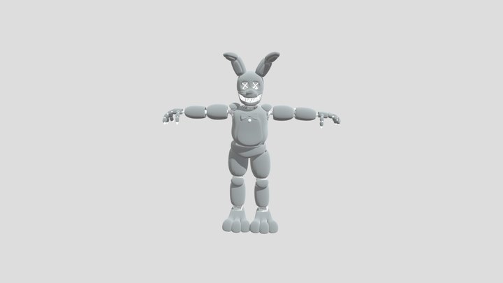 Error 404 Springbonnie 3D Model
