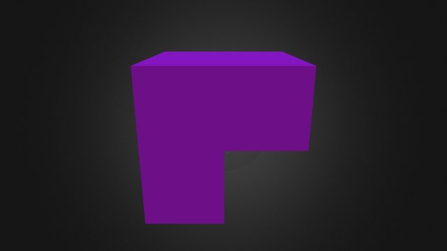 Purple Sketch 3D Model