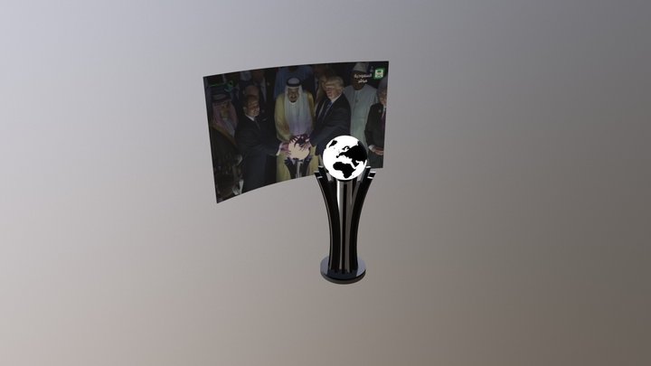 Donald Trump Palantír 3D Model