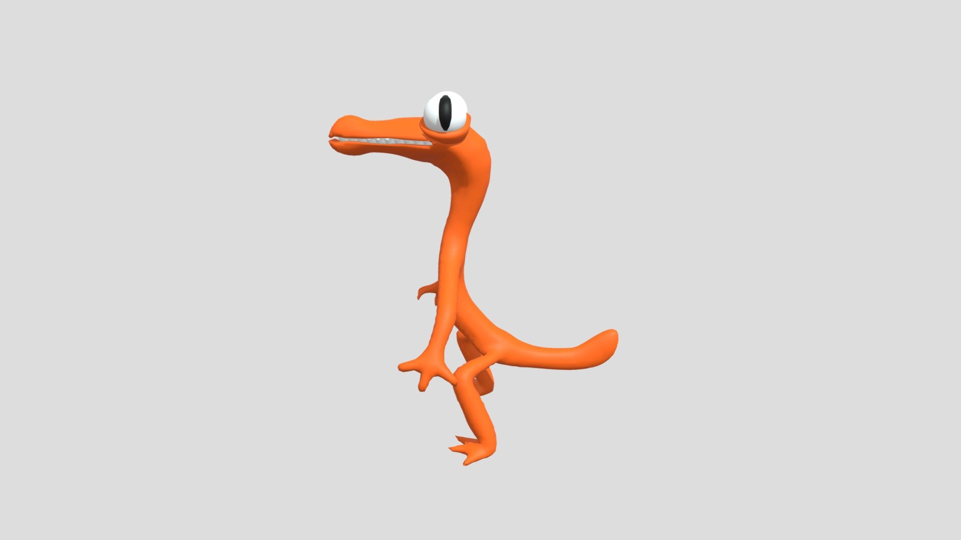 orange from rainbow friends - Download Free 3D model by Enzogolcalves