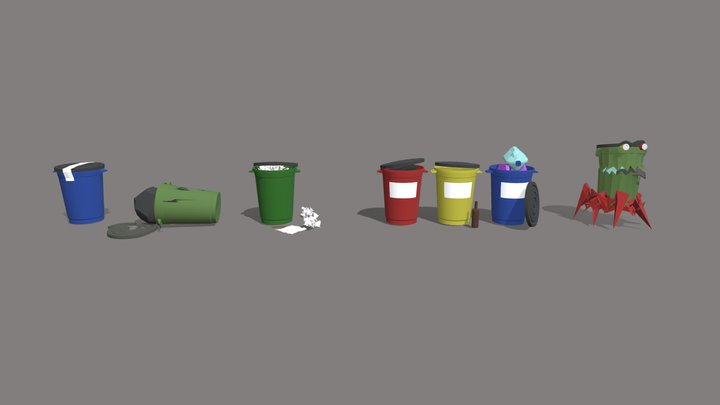 Trash_can 3D Model