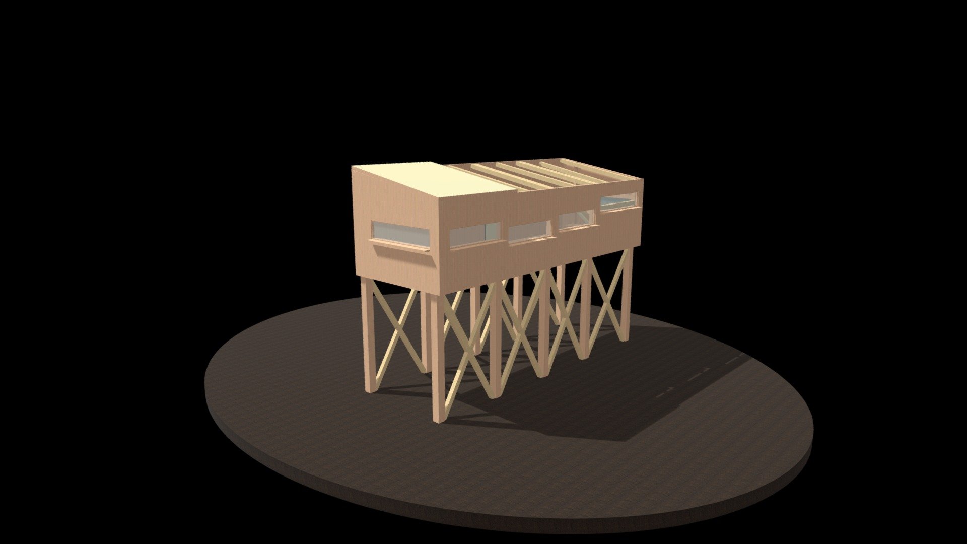Observatorio los Zumas - Download Free 3D model by llalanae [99ecd3a