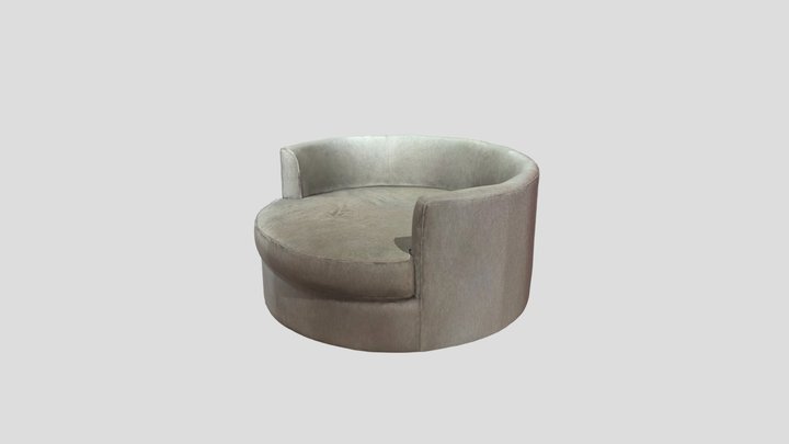 Modern Dirty Couch 3D Model