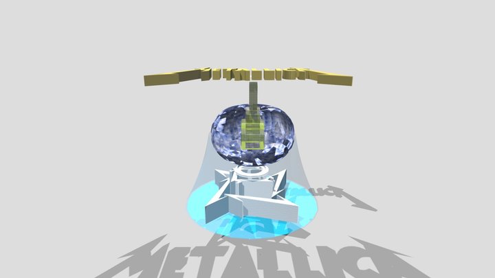 Metallica 3D Model 3D Model