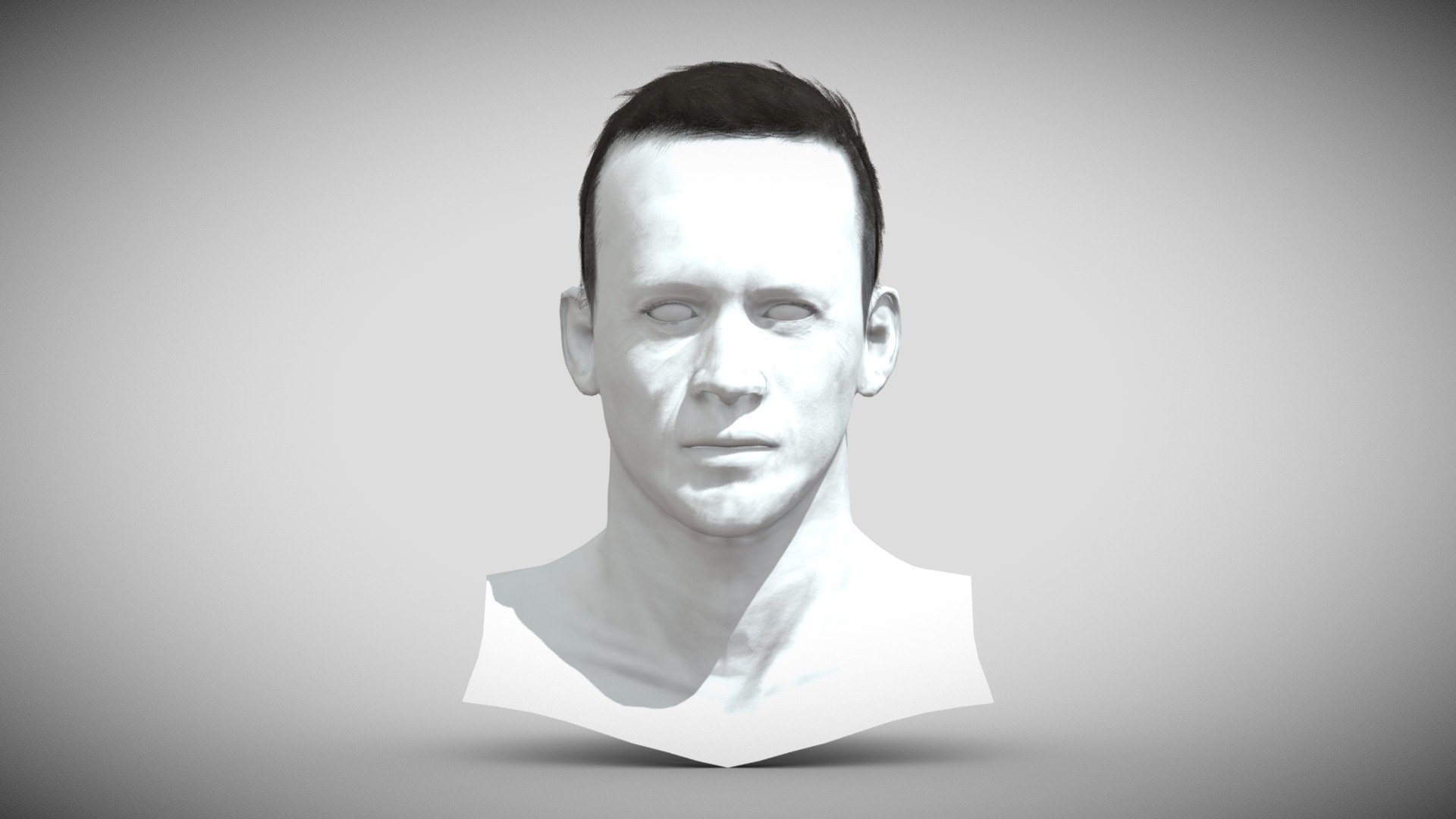 Realistic Male Hair - Buy Royalty Free 3D Model By Hamza Khaloui ...