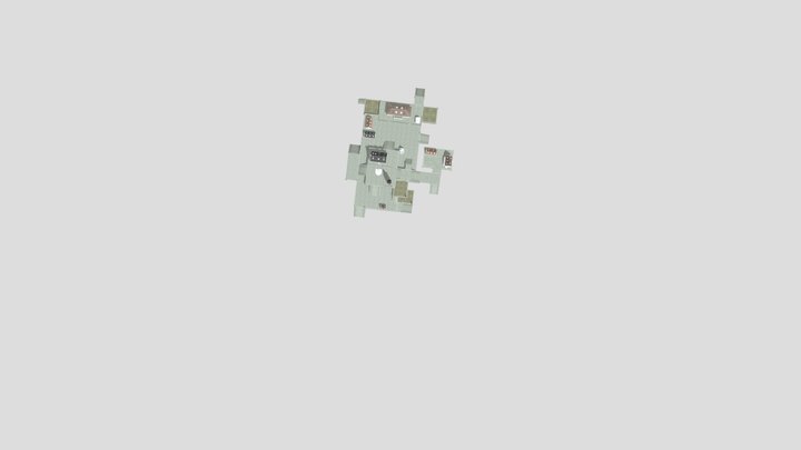 Free Fire Clock Tower 3D Model