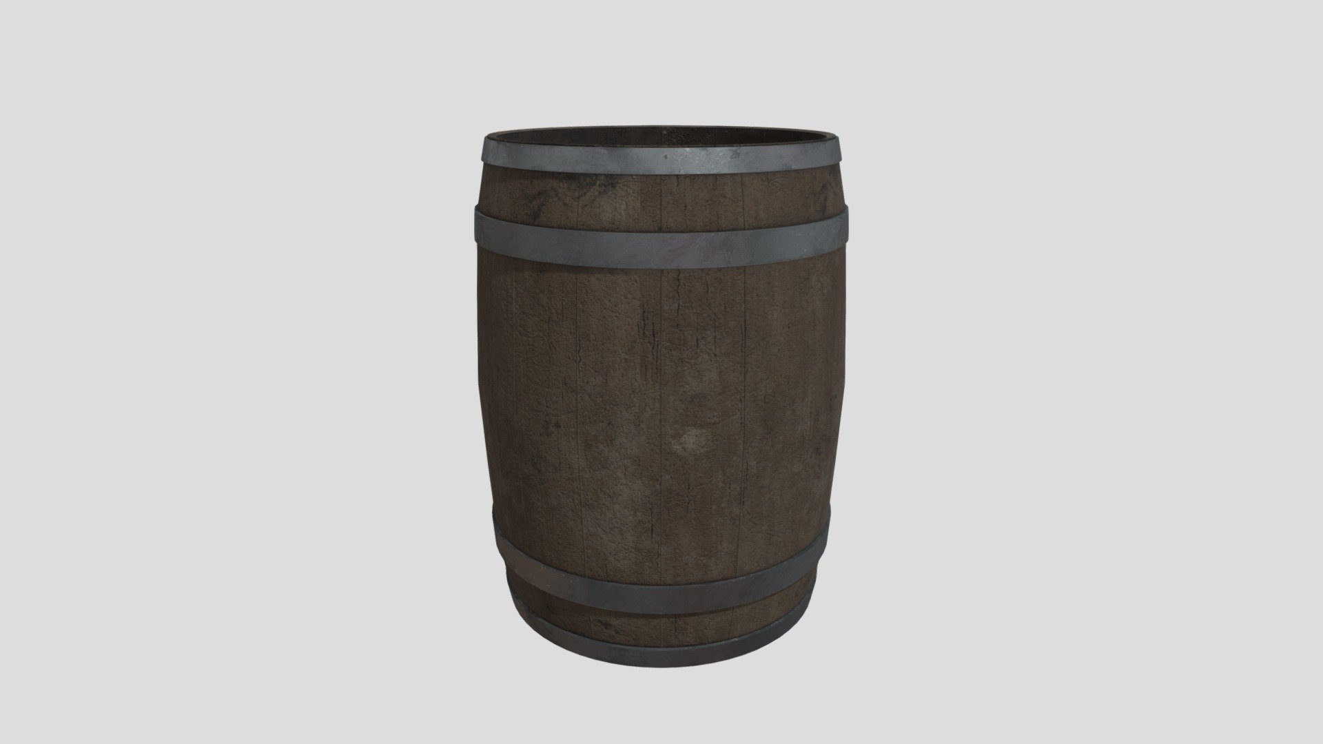Low Poly Wisky Barrel - Download Free 3D model by Artyooooom [99ee207 ...