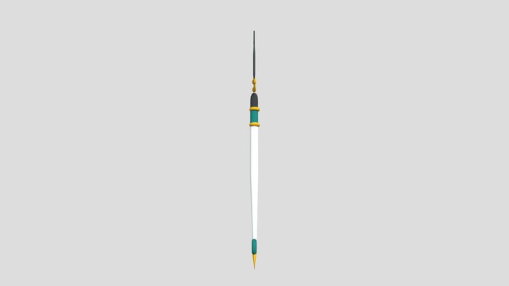 Spirit Spear from seven deadly sins 3D Model