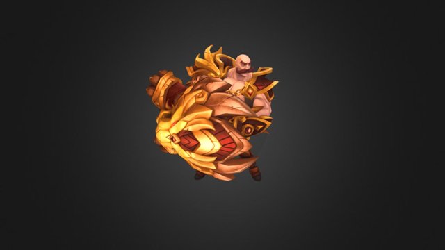 Braum The Lion Heart 3D Model