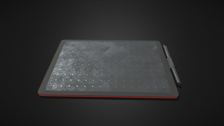 Wacom Graphic tablet 3D Model