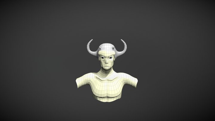 the head about man 3D Model