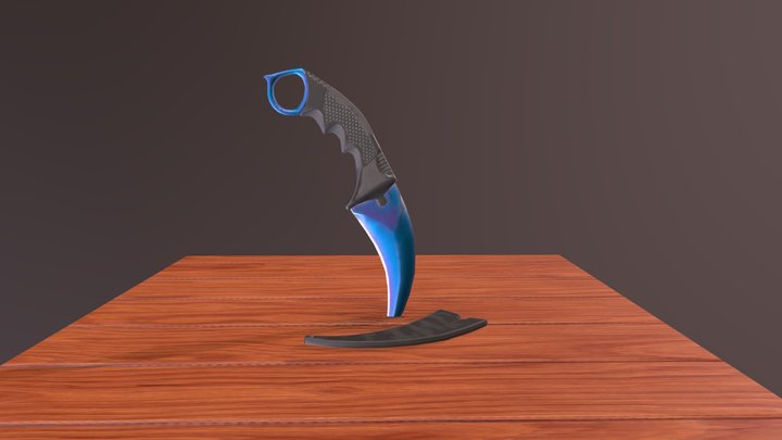Knife 3D Model