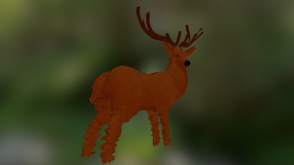 Stag in Tilt Brush