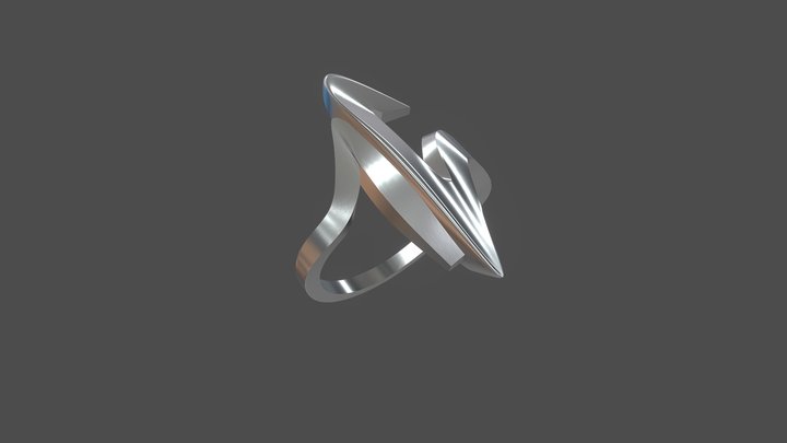 H.Join-Union Bague Rycoo Joaillerie 3D Model