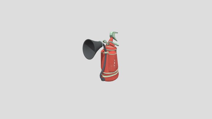 Uber extinguisher 3D Model
