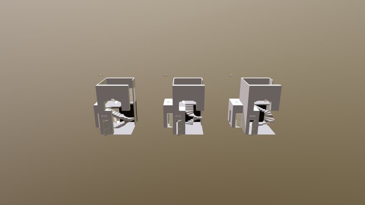 Stairs 3D Model