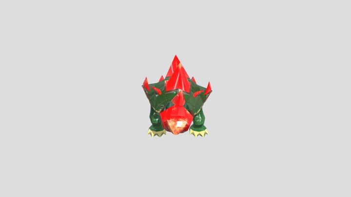 Sheltrum - Turtle Enemy 3D Model