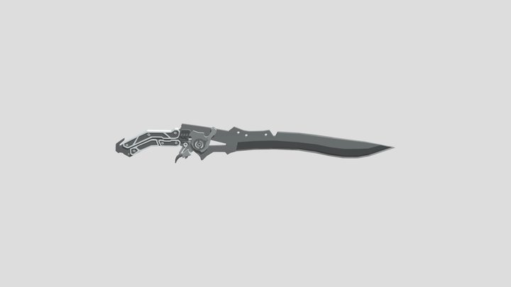 33 刀 3D Model