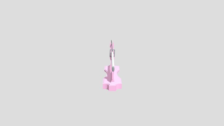 byakuya's sword 3D Model