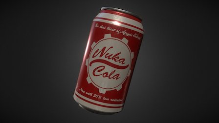 Fresh Nuka Cola 3D Model