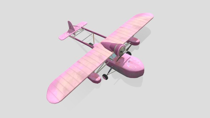 Air Rustborn-Plane(Ken version) 3D Model