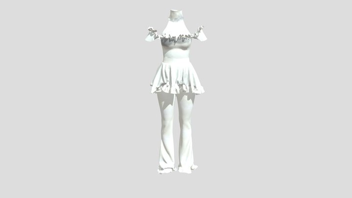 Zastenami Cloth222 3D Model