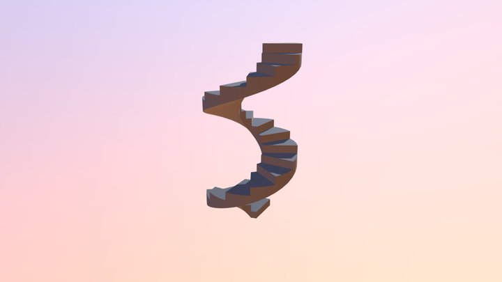 Stairs 3D Model