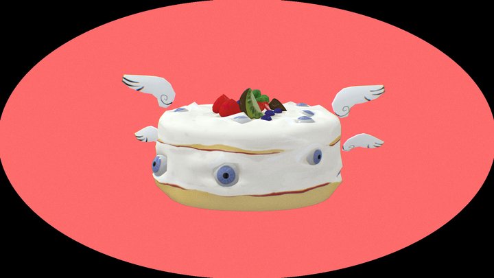 Biblically accurate angel cake