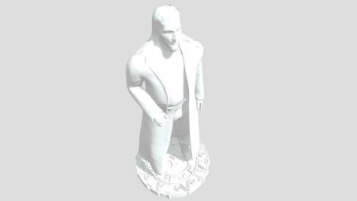 FENRIR GREYBACK FOR PRINT 3D Model