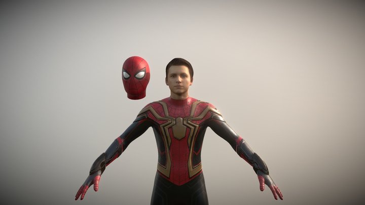 Spider Man -No way home suit - aka Peter Parker 3D Model